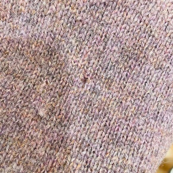 Outback Red Cardigan Womens L Marled Dark Lavender Grandpa VNeck Button Closure - Picture 12 of 14